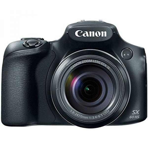 GPL/ Canon Powershot SX60 16.1MP Digital Camera 65x Optical Zoom Lens 3-inch LCD Tilt Screen (Black)/ship from USA - intl  