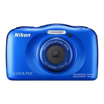 GPL/ Nikon COOLPIX S33 Waterproof Digital Camera (Blue) (Discontinued by Manufacturer)/ship from USA - intl  