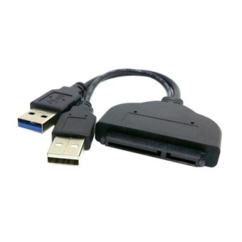 Gambar Great Super Speed USB 3.0 USB3.0 to 22 Pin SATA 2.5 Hard DiskDriver Adapter   intl