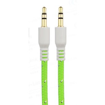 Gambar GStation AUX Audio Cable Male To Male   Green
