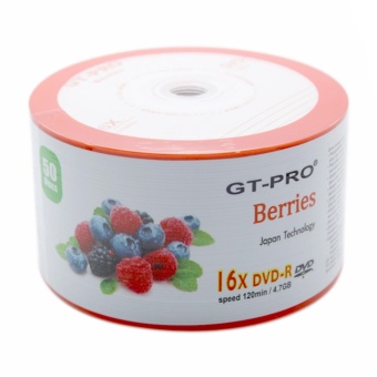 Gambar GT Pro Berries DVD R Isi 50pcs   Putih