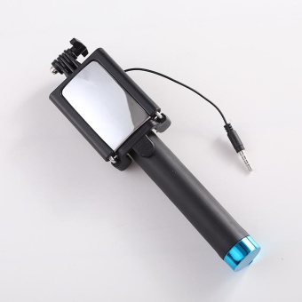 Gambar Handheld scalable Selfie Stick Monopod mirror Black gentlemanCamera Holder   intl