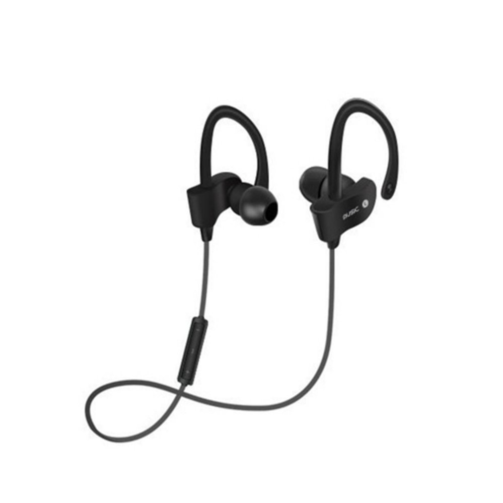 DISKON Hanyu Sport Berlari Stereo Blutooth Headphone Blutooth 4.1
Nirkabel In-Ear Earphone Headset untuk IPhone/Android (Hitam) -Intl