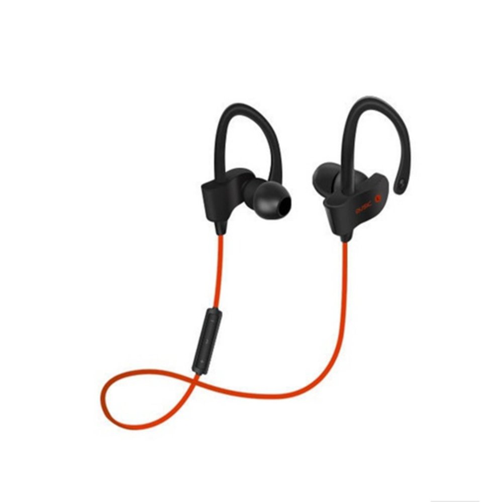 Hanyu Sport Berlari Stereo Blutooth Headphone Blutooth 4.1 Nirkabel In-Ear Earphone Headset untuk IPhone/Android (Hitam) -Intl