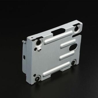 Gambar Hard Disk Drive Stainless Steel*HDD Mounting Bracket Caddy CradleSeries For PS3   intl