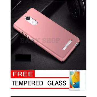 Hardcase Case For Xiaomi Redmi Note 4X ( Mediatek ) Ultra Slim Shockproof Premium Matte elegan Free Tamper Glass  