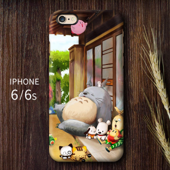 Gambar Hayao Miyazaki 6iphone6plus lucu kartun cangkang keras My Neighbor Totoro