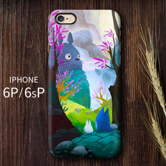 Gambar Hayao Miyazaki 6iphone6plus lucu kartun cangkang keras My Neighbor Totoro