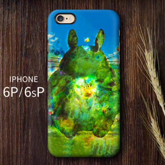 Gambar Hayao Miyazaki 6iphone6plus lucu kartun cangkang keras My Neighbor Totoro