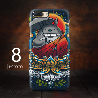 Gambar Hayao Miyazaki iphone8plus lucu kartun cangkang keras My Neighbor Totoro