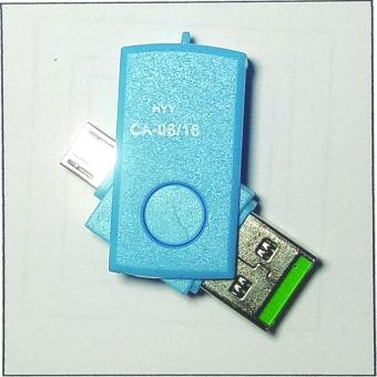 Gambar HB Cardreader 2 in 1 dual USB untuk smartphone