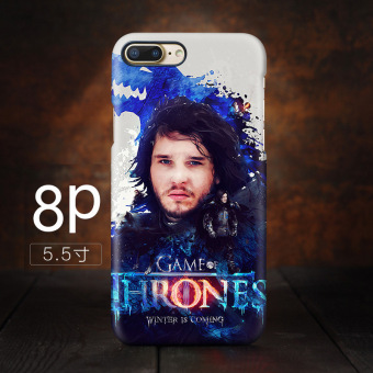 Gambar HBO hak iphone8plus matte cangkang keras ponsel shell