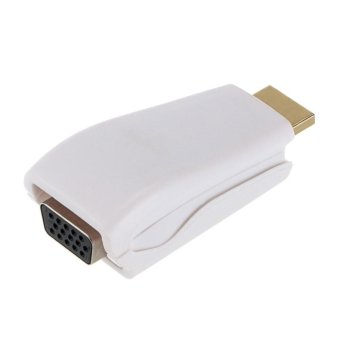 HDMI To VGA Adapter With Audio Cable Power Male To Female 1080pHDMI To VGA Converter For PC/TV / Xbox 360 / PS3 - Intl(White) April 2018 - 3 HDMI to VGA Adapter with Audio Cable Power Male To Female 1080pHDMI to VGA Converter For PC/TV / Xbox 360 / PS3 - intl(White) - 3