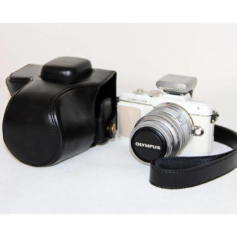 Gambar High quality camera bag light weight pu leather camera bagcasecover pouch for olympus epl3 epm1 camera bag   intl