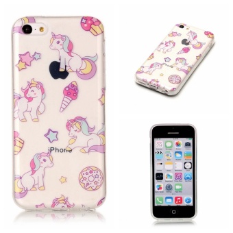 Gambar High Quality Unicorn TPU Soft Gasbag Back Case Cover For iPhone 5C Case   intl