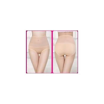 Gambar High Waist Underwear Body Shaping Panties Bamboo Fiber
