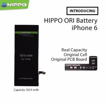 Gambar Hippo Baterai Iphone 6 1810 MAH Original Premium Cell Quality