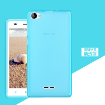 Gambar Hisense hisense m30 m30t silikon soft shell pelindung set ponsel