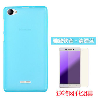 Gambar Hisense hisense m30 m30t silikon soft shell pelindung set ponsel