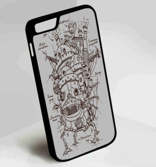 Gambar Howl s Moving Castle Studio Ghibli Protection Cell Phone Case CoverFor Iphone 6 6s   intl