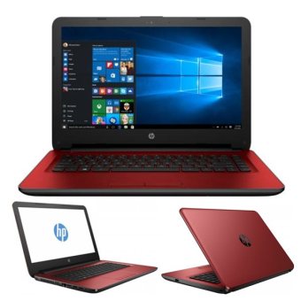 HP 14-AM103TX Red (i5-7200U, 4GB, 1TB, AMD R5-M430 2GB, 14”, WIN10)  