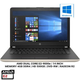 HP 14-BW004AU WINDOWS10 ( AMD E2-9000e/RADEON R2/4GB/500GB/ODD/DOS/14") GOLD  