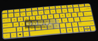 Gambar Hp x360 13 4114tu warna keyboard film pelindung