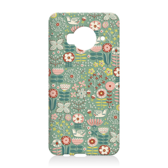 Gambar Htc m9ew m9et bantuan silikon lembut cangkang keras tanaman