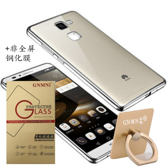 Gambar Huawei crr cl00 ul00 ponsel transparan pelindung soft shell lengan silikon