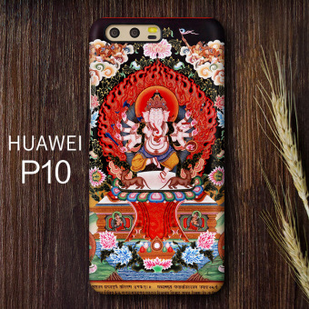 Gambar Huawei P10 P10plus retro seni matte cangkang keras handphone shell