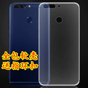 Gambar Huawei v9 duk al20 stf al00 transparan pelindung lengan silikon lembut telepon shell