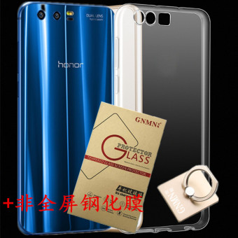 Gambar Huawei v9 duk al20 stf al00 transparan pelindung lengan silikon lembut telepon shell