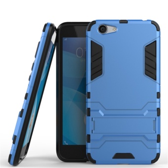 Gambar Hybrid Robot Design Stand Holder Case Dual Layer ProtectionShockproof Armor Hard Back Cover for VIVO Y53   intl