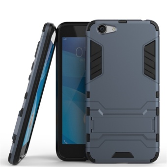 Gambar Hybrid Robot Design Stand Holder Case Dual Layer ProtectionShockproof Armor Hard Back Cover for VIVO Y53   intl