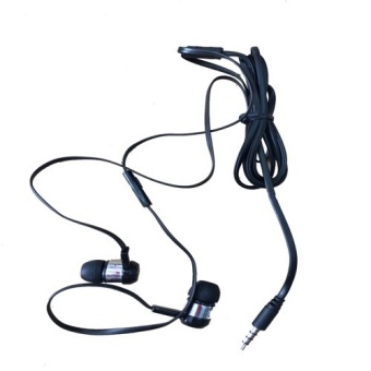 IC Power Headset For Smartphone Oppo - Hitam