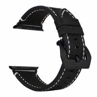 ICHECKEY Pommel Horse Retro Models 42mm Leather Apple IWatch Smart Watch Sport Band Quick Release Bracelet Strap Wristband Replacement Watchband For Apple Watch Band Series 1 Series 2 - Intl Pebruari 2019 - 2 ICHECKEY Pommel horse retro models 42mm Leather Apple iWatch Smart Watch Sport Band Quick Release Bracelet Strap Wristband Replacement Watchband for Apple Watch Band Series 1 Series 2 - intl - 2