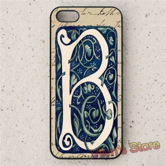 Gambar Illustration Nineteenth Century Letter (1) fashion phone case coverfor Apple iPhone 4   4s   intl