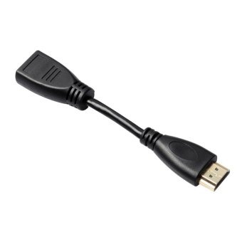 1pc HDMI Male to Female Arbitrary Angle Adjustabe Rotating Adapter- intl