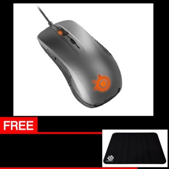 Steelseries Rival 300 Gunmetal - Abu-abu