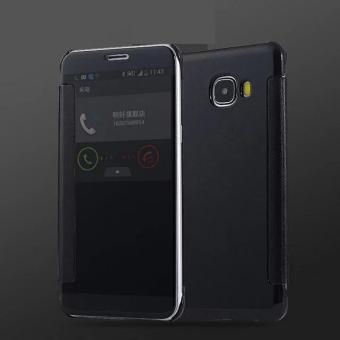 Case Samsung Galaxy A3 2017 A320 Flipcase Flip Mirror Cover S View Transparan .