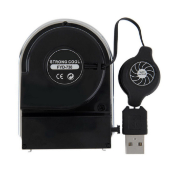 USB Mini Vakum Mengeluarkan Kipas Pendingin Udara Pendingin Laptop PC Populer Untuk Bantalan .