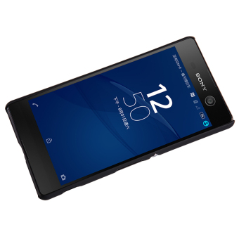 Cek Harga Nillkin Super Frosted Shield Hardcase Casing For Sony Source · Nillkin Frosted Hard Case Sony Xperia M5 Hitam Gratis Screen Protector Kain ...