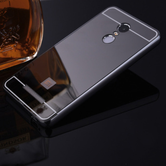 Xiaomi Redmi Note 4 phone Case,Luxury Metal Air Aluminum Bumper Detachable + Mirror Hard