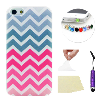 Moonmini Case for Apple iPhone 5 5S Ultra-thin Soft TPU Phone Back Case Cover