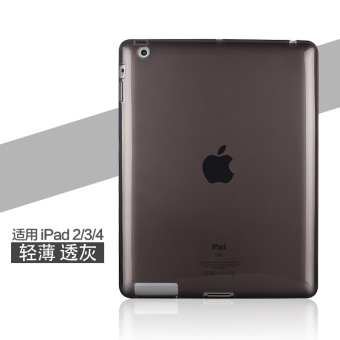 Gambar Ipad4 ipad3 silikon ultra tipis apel ipad2 shell shell pelindung lengan pelindung