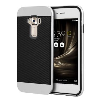 Gambar Ipaky Case Asus Zenfone 3 ZE552KL ( 5.5 Inch ) Neo Hybrid Series  Silver