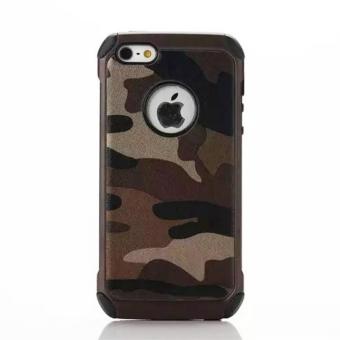 Gambar iPhone 4 4S 4G Case ARMY Camoflase Slim Armor   Brown Army