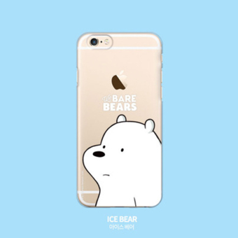 Gambar Iphone5 kartun transparan beruang set soft shell