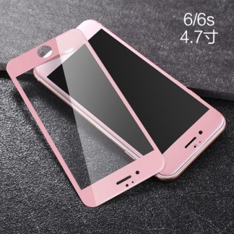 Gambar Iphone6 6 plus 3D Apple glass full screen full mobile phone film Film
