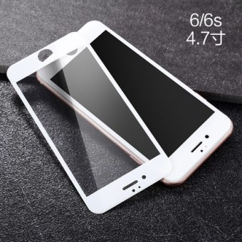 Gambar Iphone6 6 plus 3D Apple glass full screen full mobile phone film Film